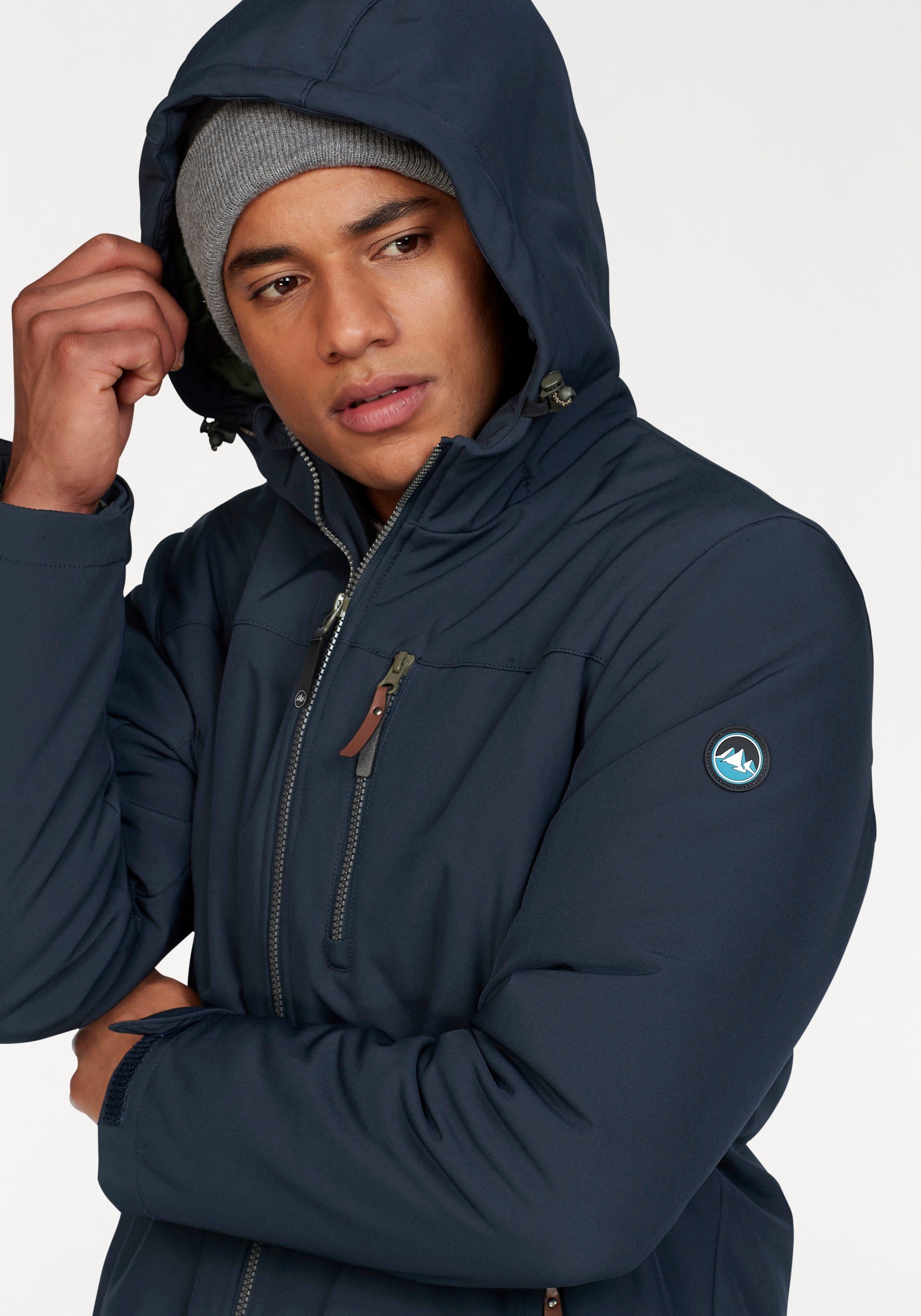 Polarino Winterjacke mit gesteppter Wattierung