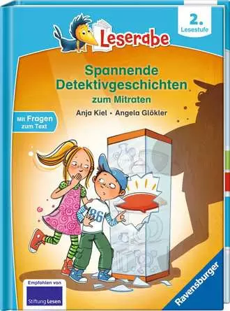 Leserabe - 2. Lesestufe: Spannende Detektivgeschichten zum Mitraten
