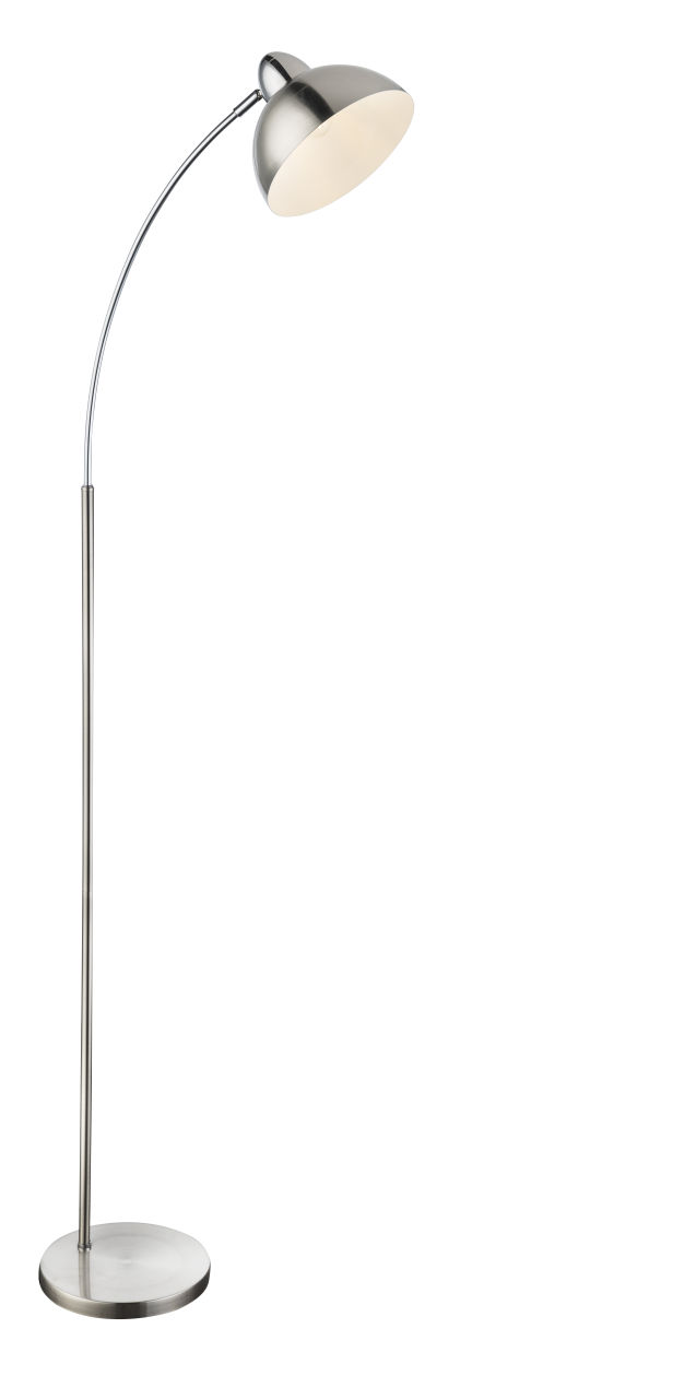 Globo Lighting - ANITA - Stehleuchte Metall Nickel matt, 1x E27