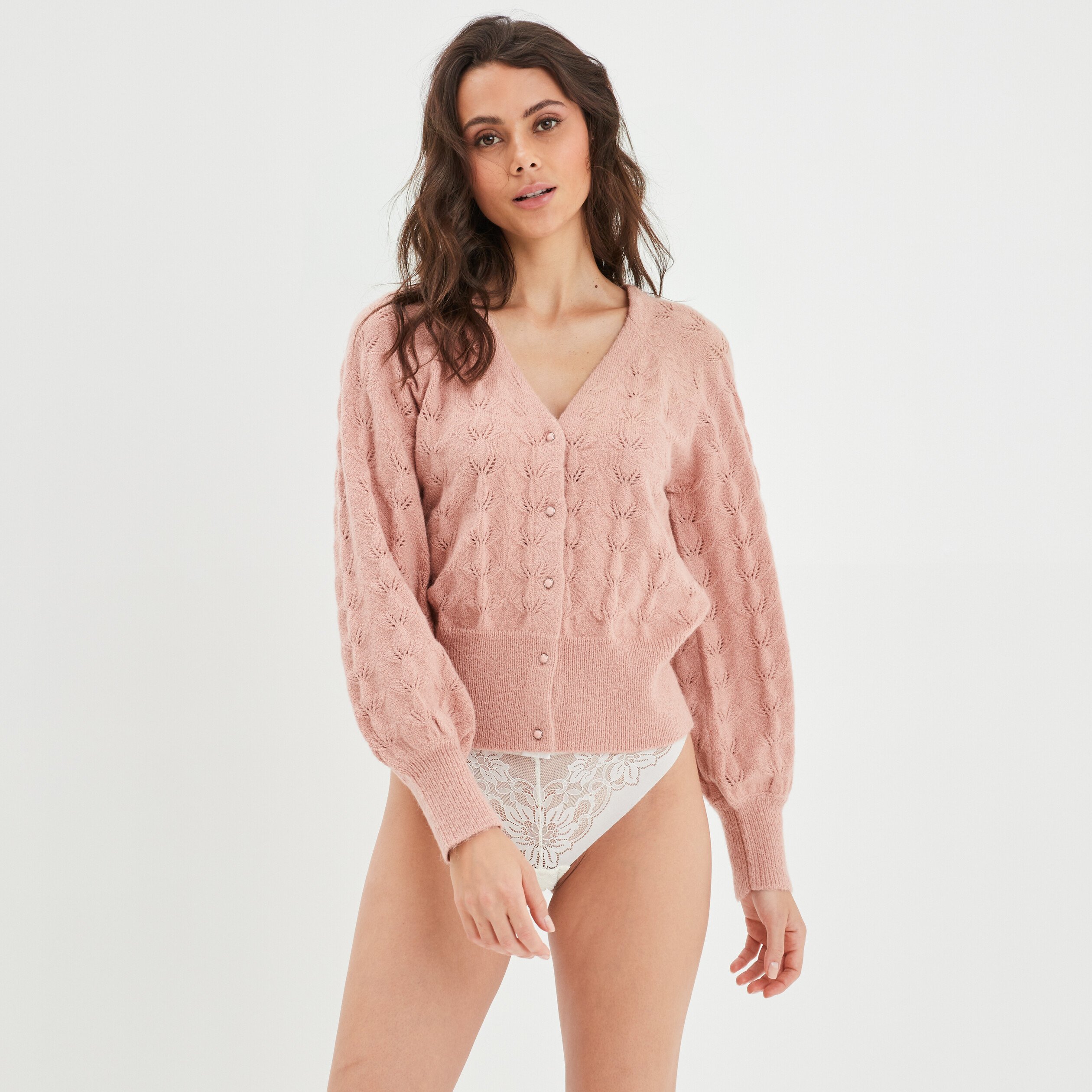 Tanga en dentelle ivoire femme | La Halle