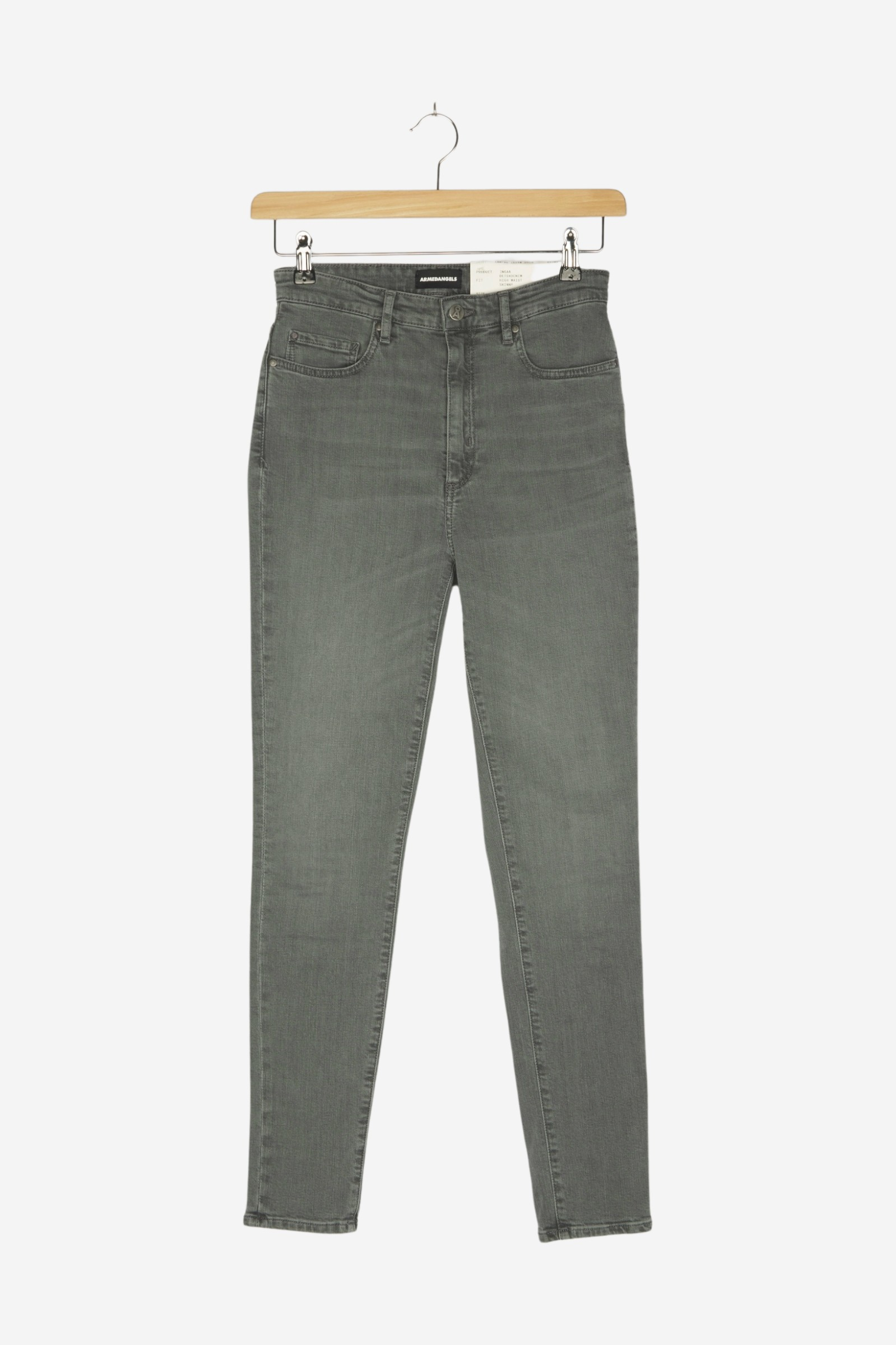 Skinny Leg High Waist aus Bio-Baumwoll Mix