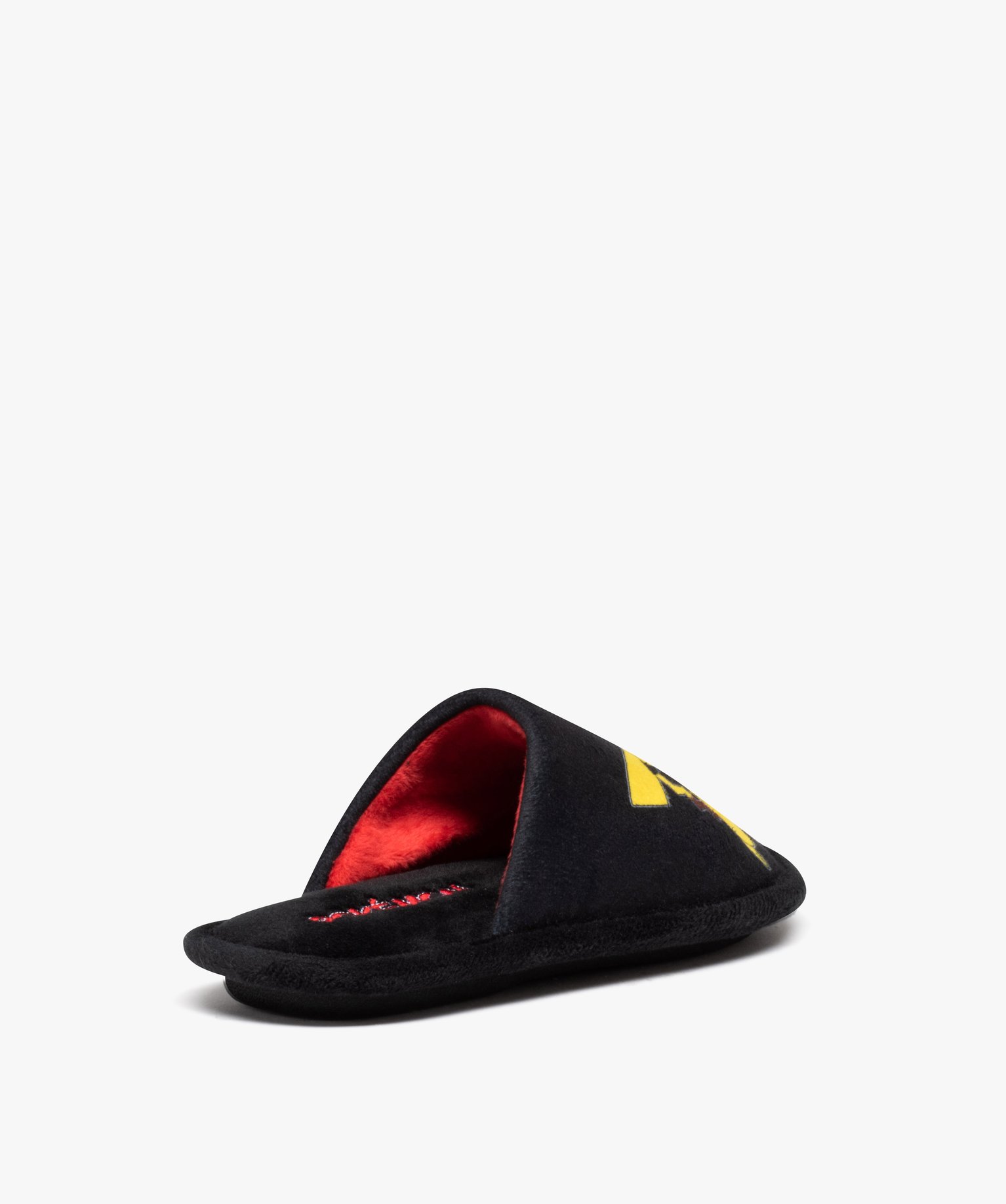 Chaussons Garçon en velours à enfiler - Pokemon noir | GEMO