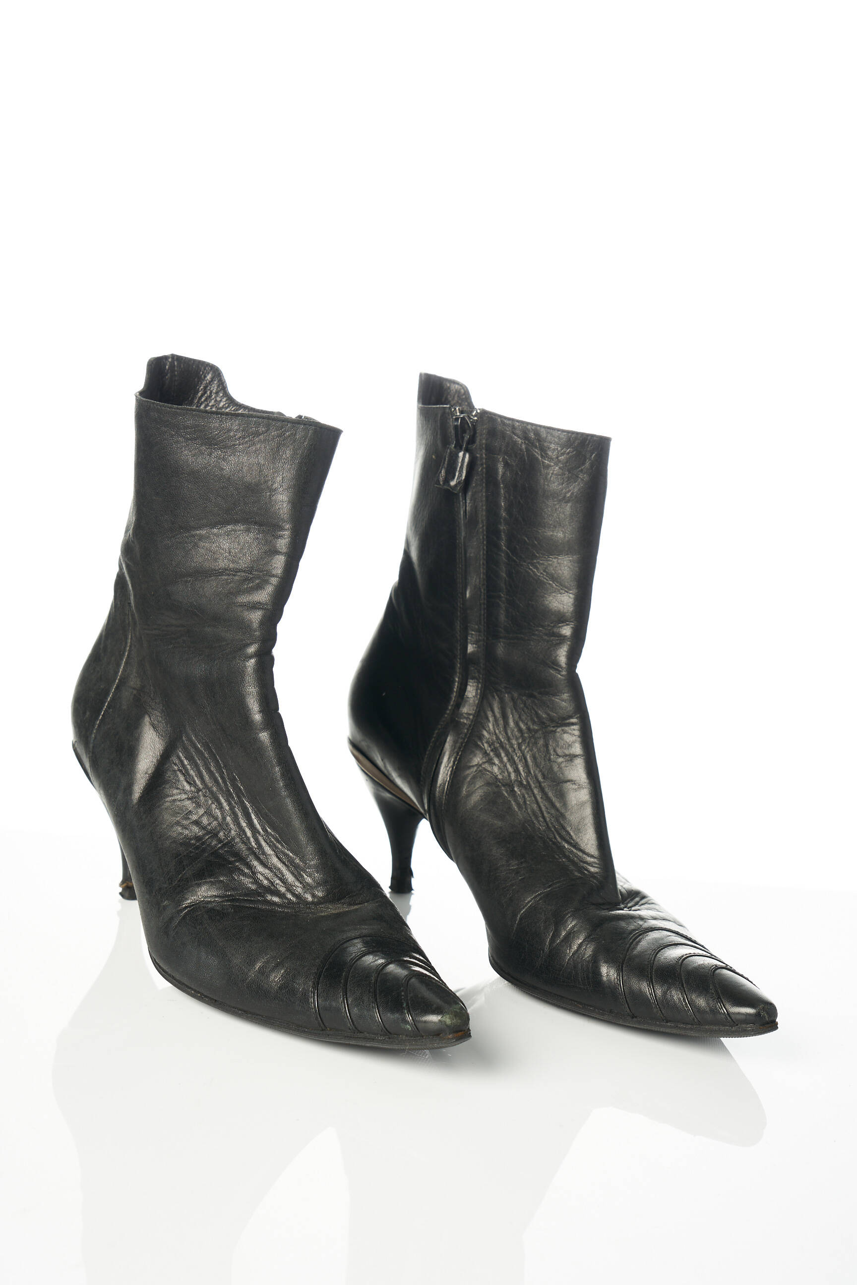 Costume National Bottines Femme couleur noir