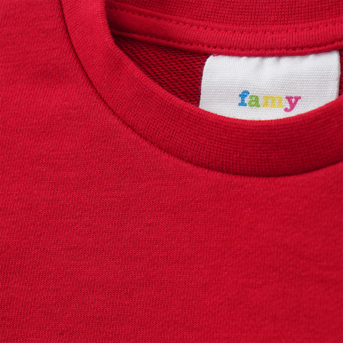 Baby Sweatshirt mit bunten Akzenten