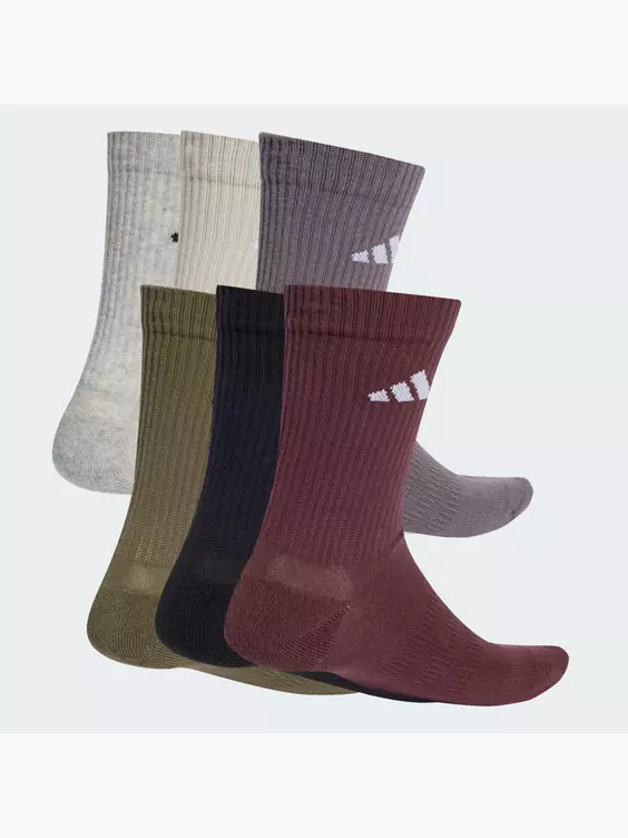 adidas Cushioned Crew Socken, 6 Paar