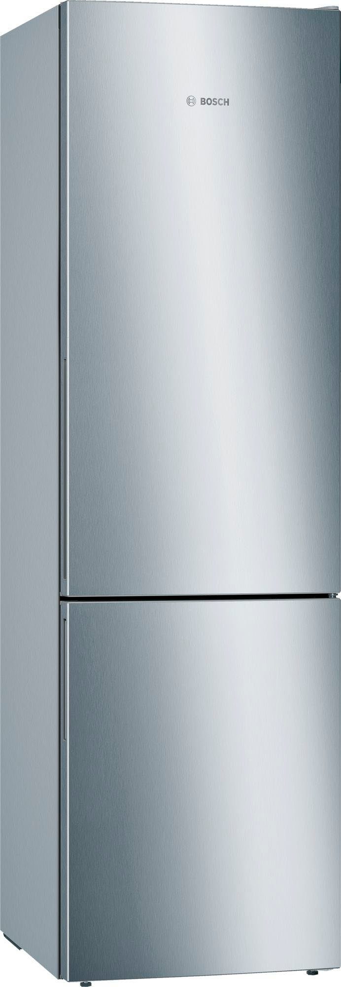 BOSCH Kühl-/Gefrierkombination Serie 6 KGE39ALCA, 201 cm hoch, 60 cm breit