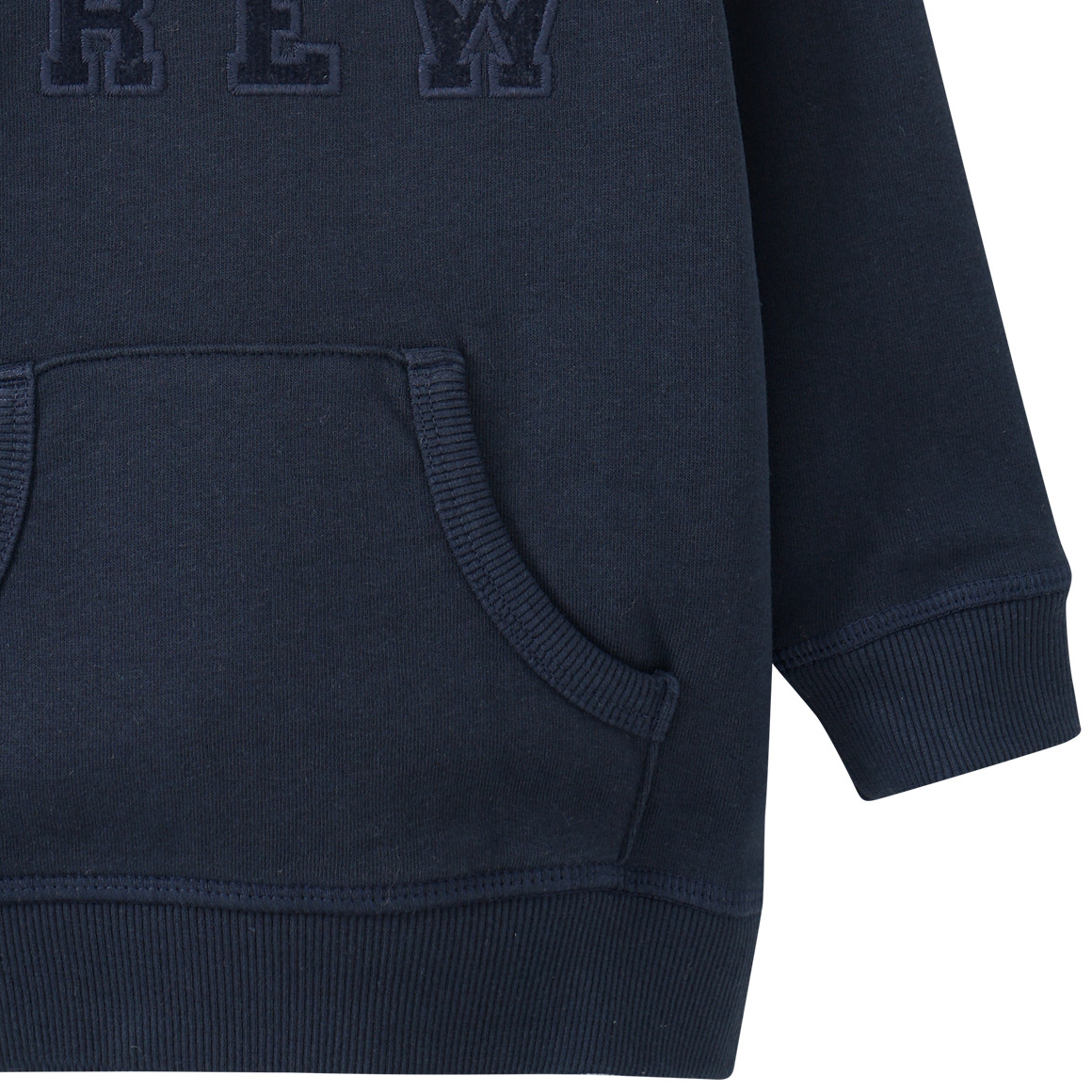 Kinder Hoodie mit appliziertem Schriftzug