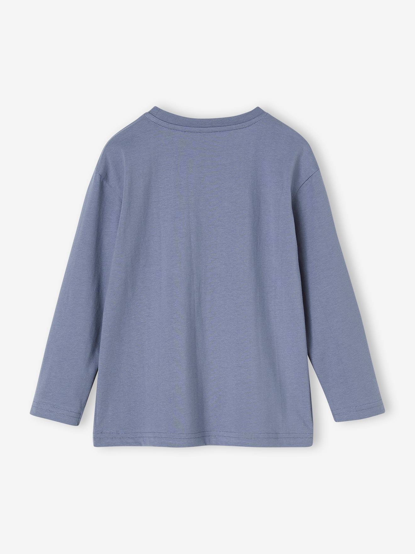 Vertbaudet Jungen Shirt mit Recycling-Baumwolle - graublau
