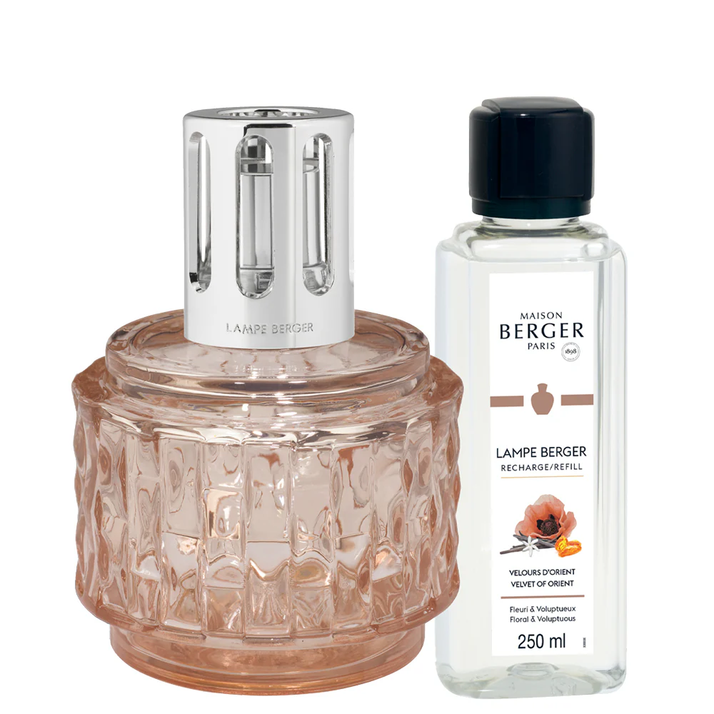 Lampe Cofanetto VARIATION Nude - Velours d'Orient - Lampeboks, Katalytisk lampe