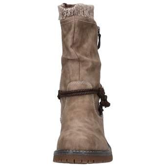 Via della Rosa Stiefelette in beige