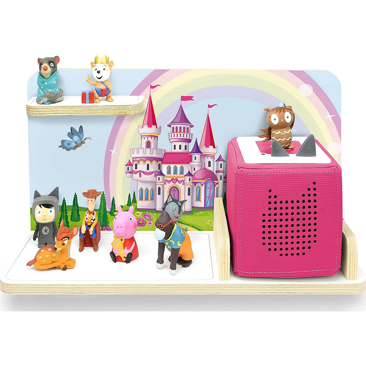 Regal für Musikbox Feenschloss, klein - geeignet für Toniebox