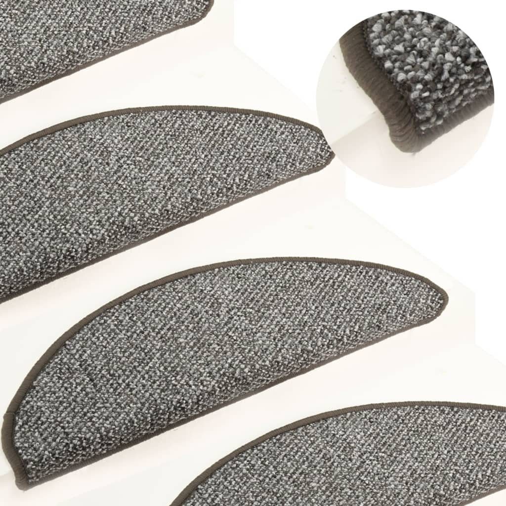 Stufenmatte Treppenmatten 15 Stk. Anthrazit 56x17x3 cm, vidaXL, Andere