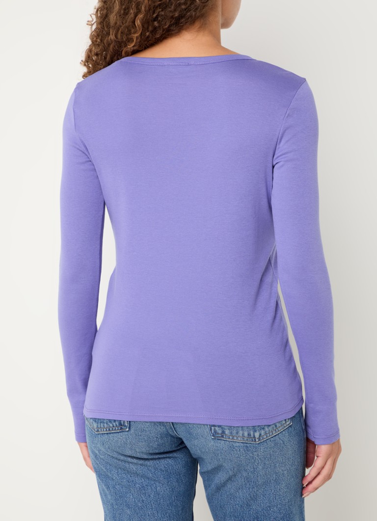 Camicia Benetton a maniche lunghe e girocollo