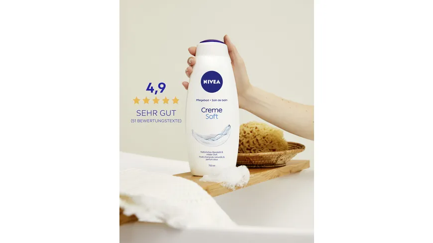 NIVEA Pflegebad Creme soft 750 ml