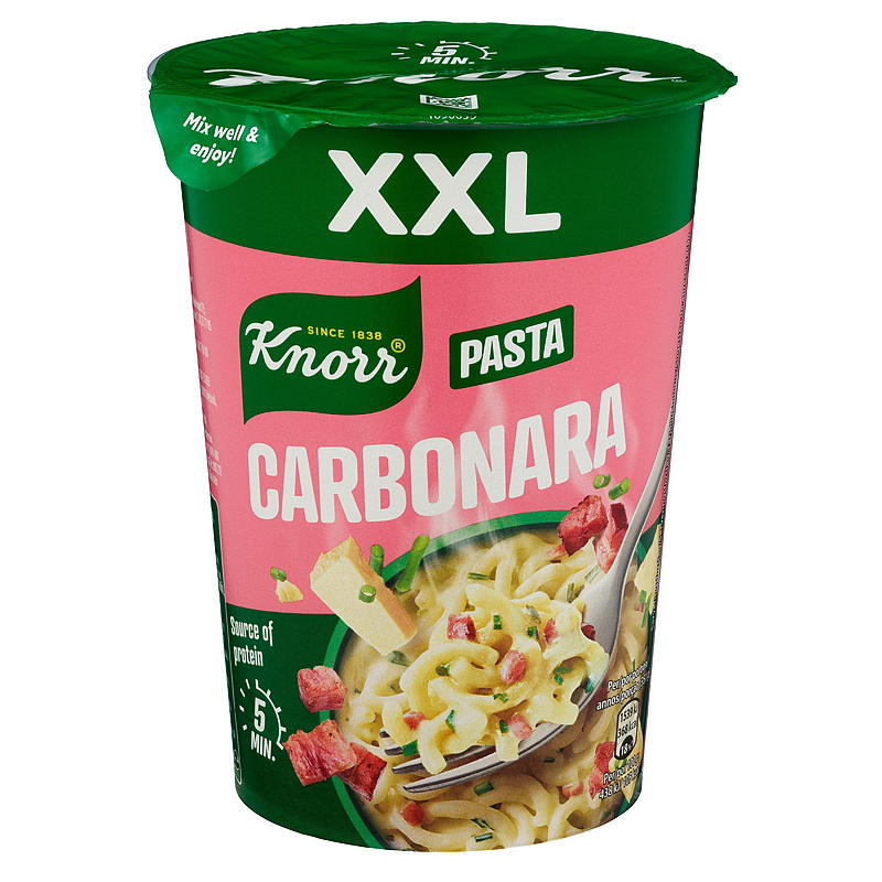 Knorr Carbonara snack pot 92 g Knorr