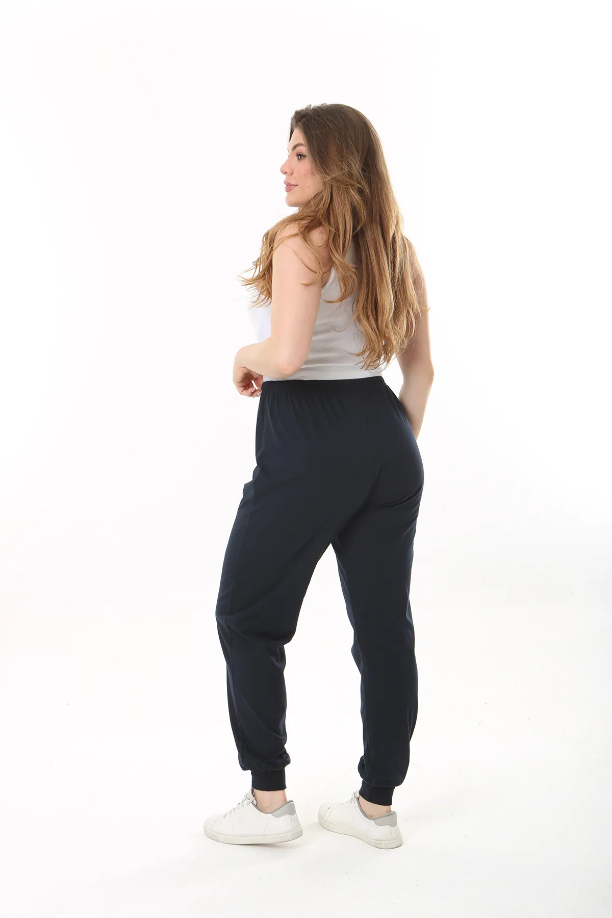 Şans  Große Größen in Sweathose - Dunkelblau - Slim