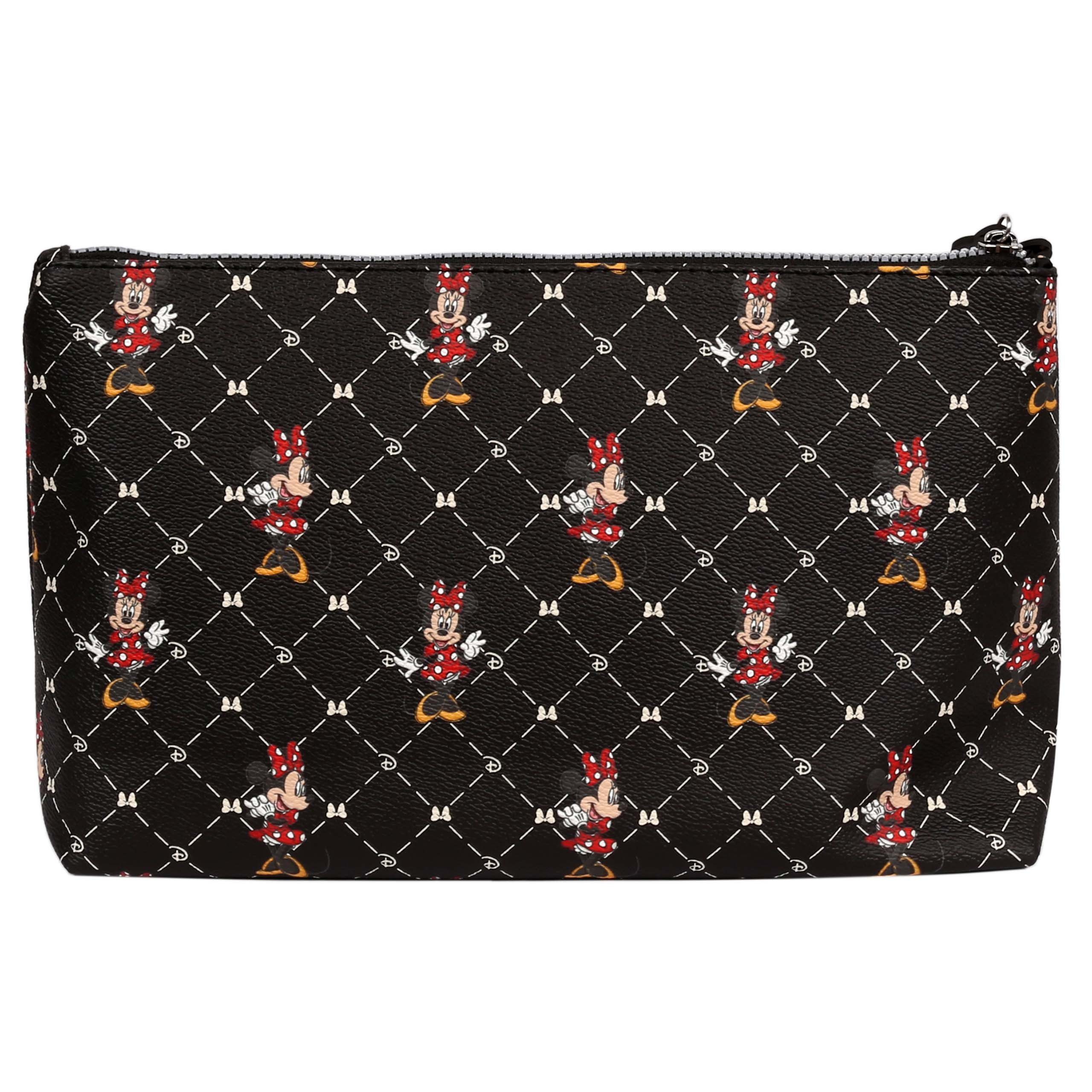Sarcia.eu Kulturbeutel Minnie Mouse  schwarz Reise-Kulturtasche 31x19x10cm