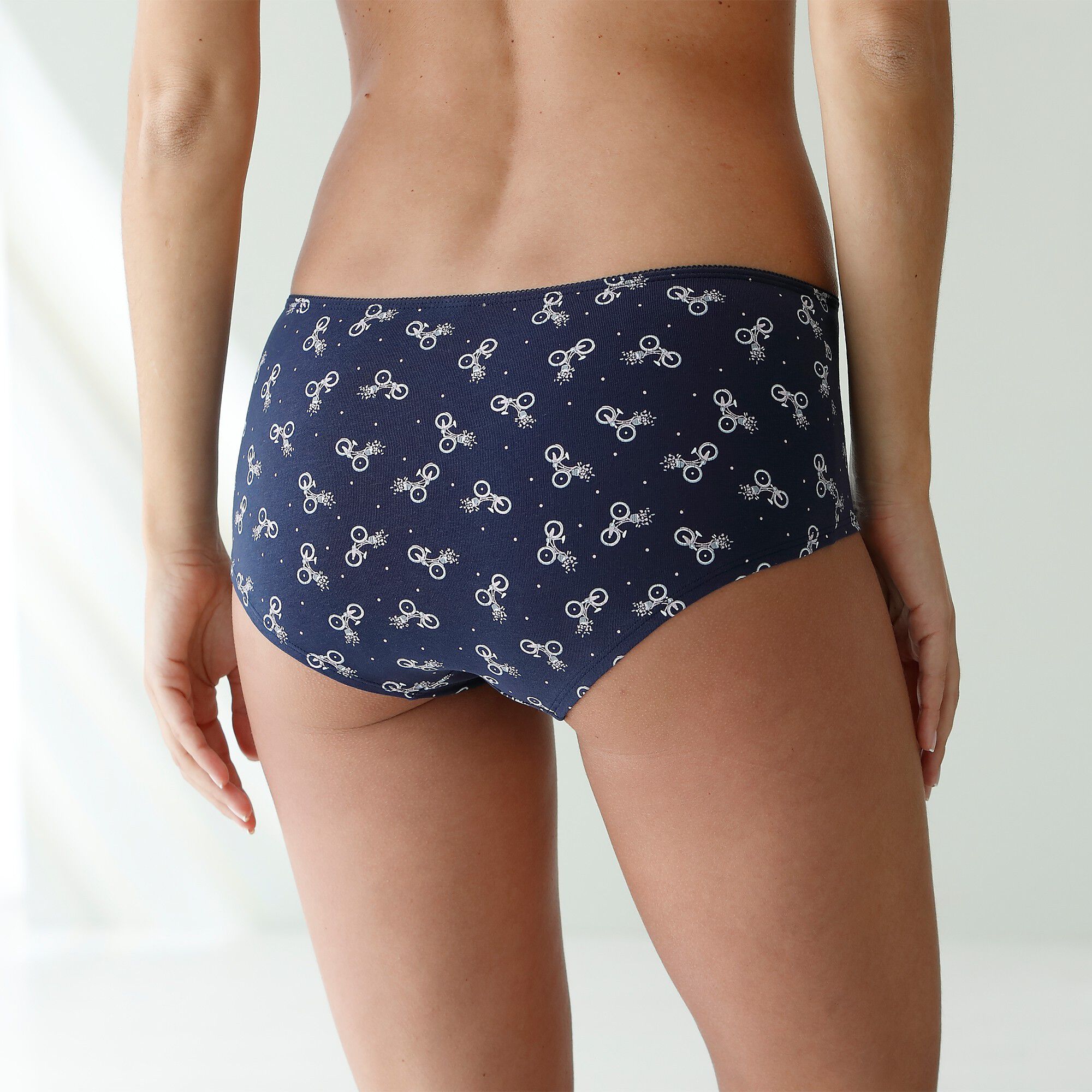 Shorty coton imprimé 