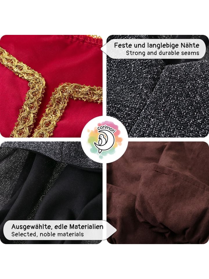 Corimori Kostüm „Ritter“ in Rot günstig kaufen