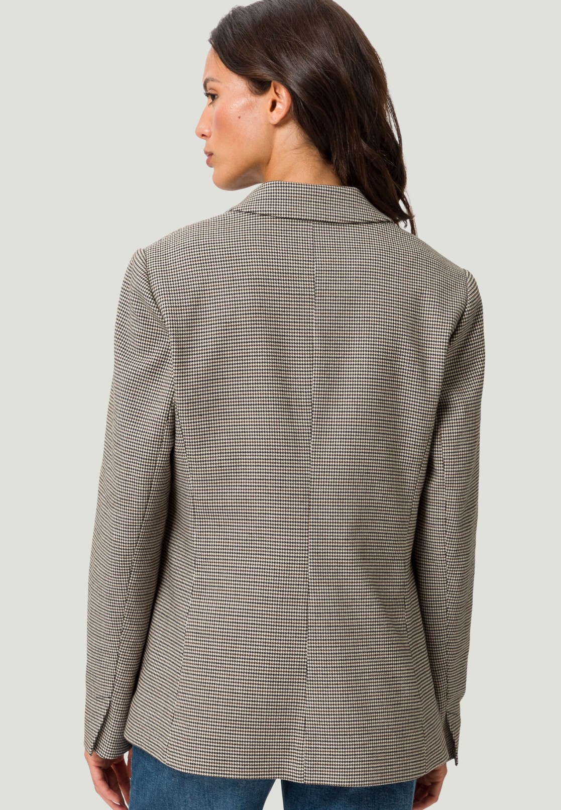 Boyfriend-Blazer kariert