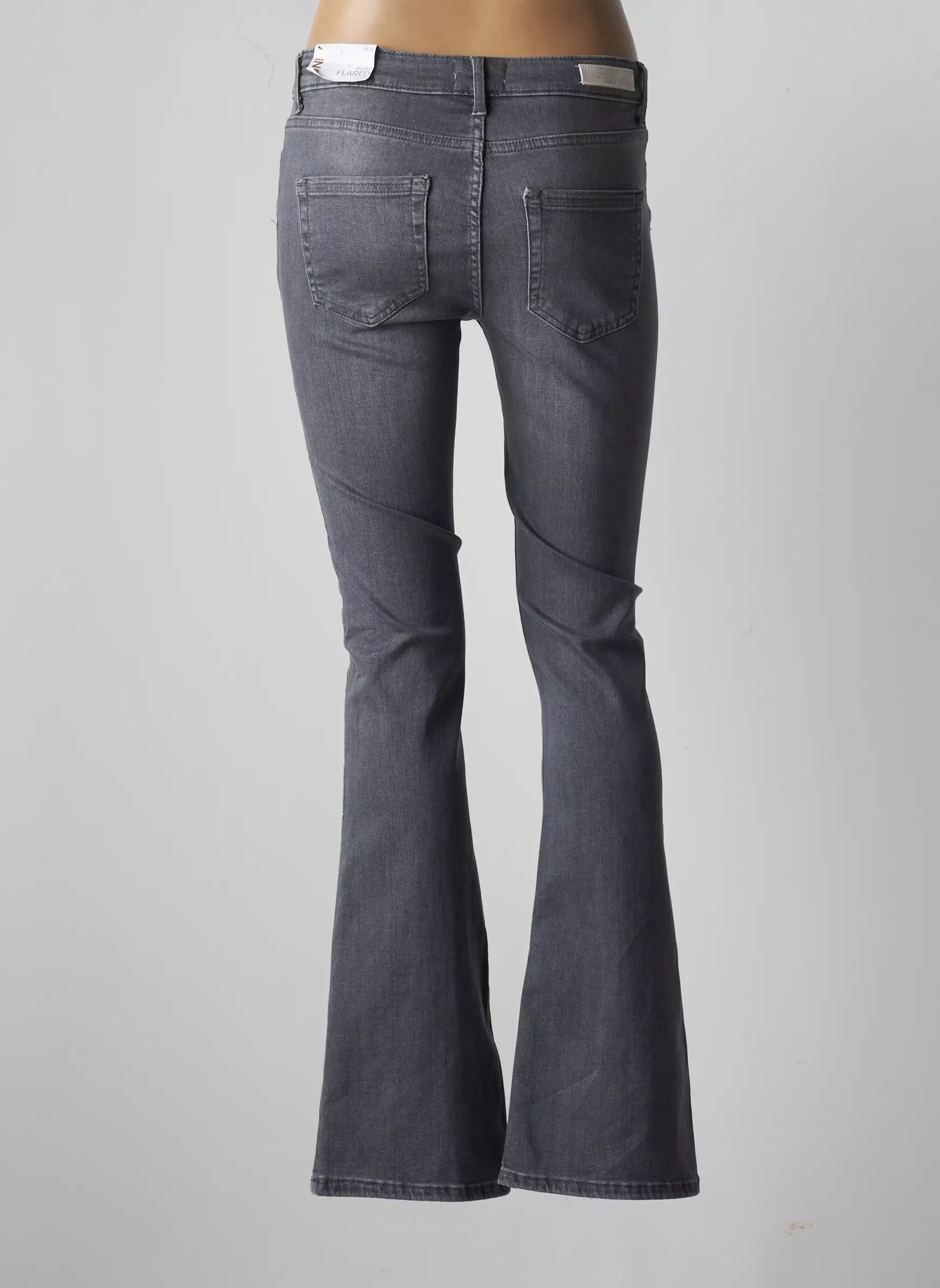 Only Jean Flare Femme couleur gris