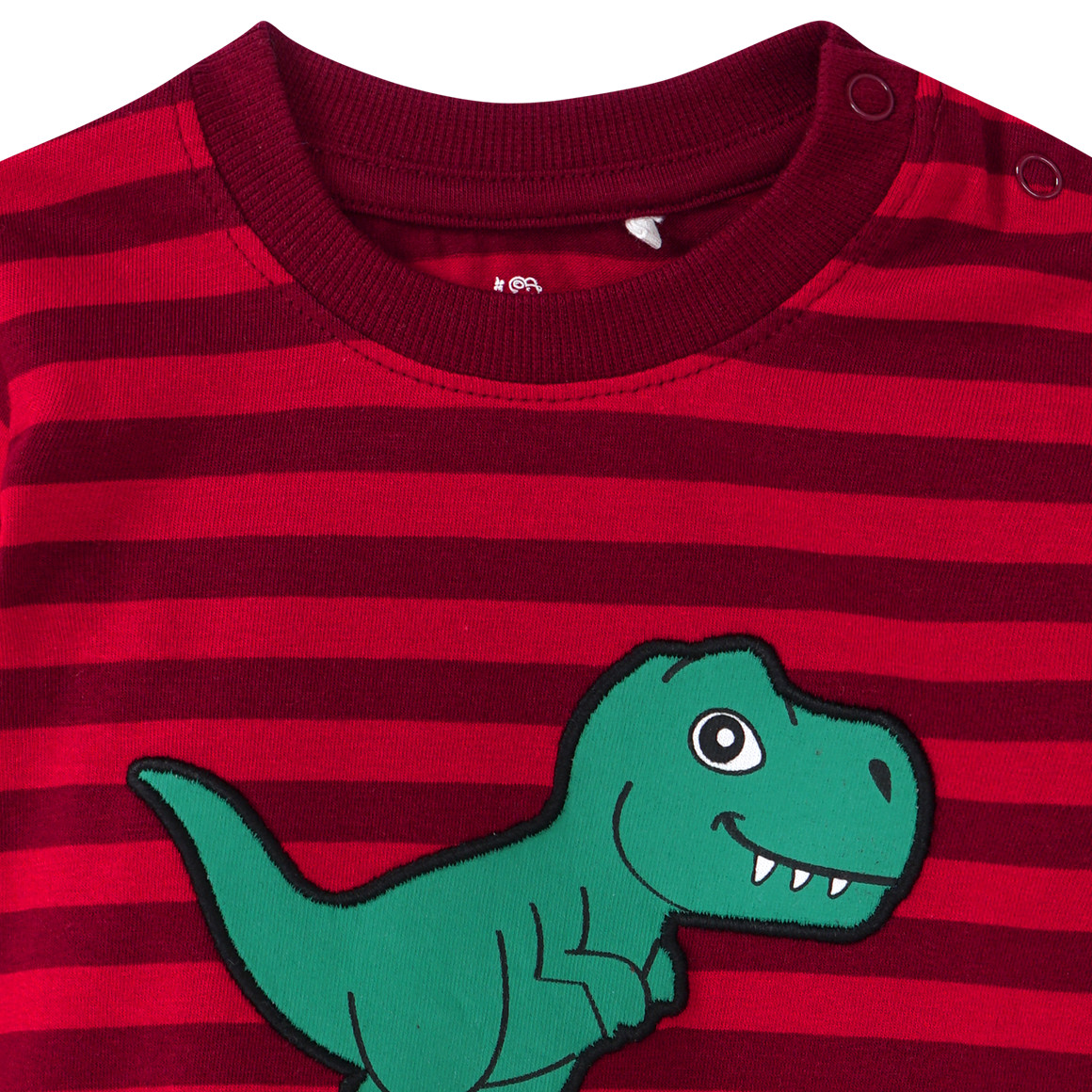 Baby Langarmshirt mit Blockstreifen