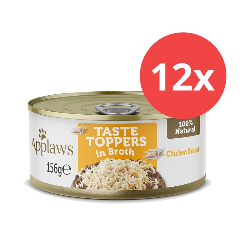 Sparpaket Applaws Taste Toppers in Brühe 12 x 156 g