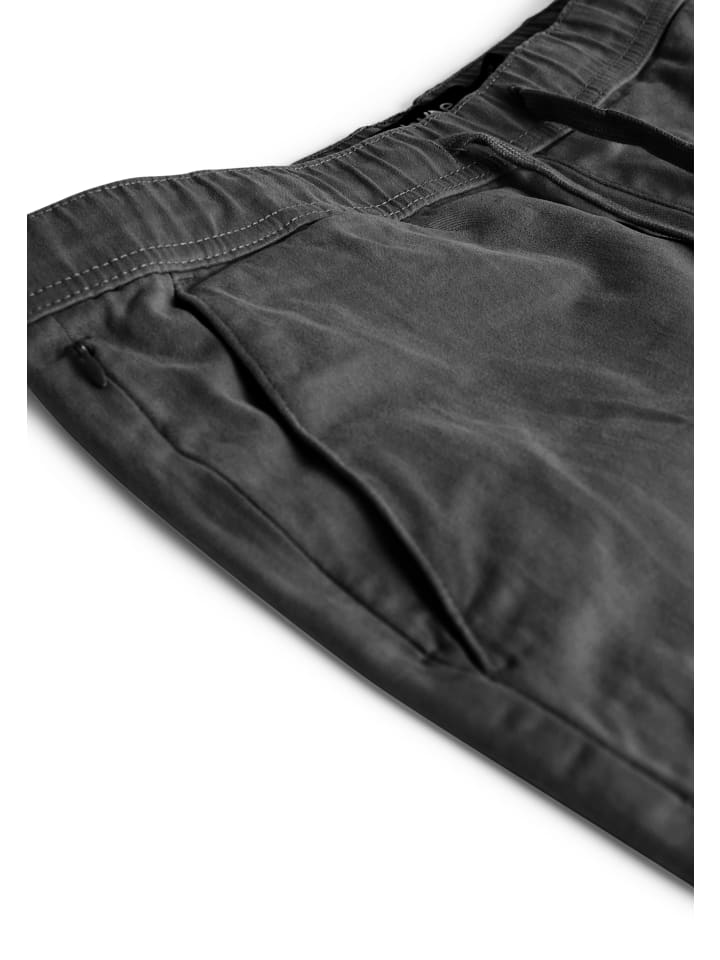 behype Chinohose - BHFORLI Jogger Chino Jeans Hose Stoffhose in Dark Grey günstig kaufen