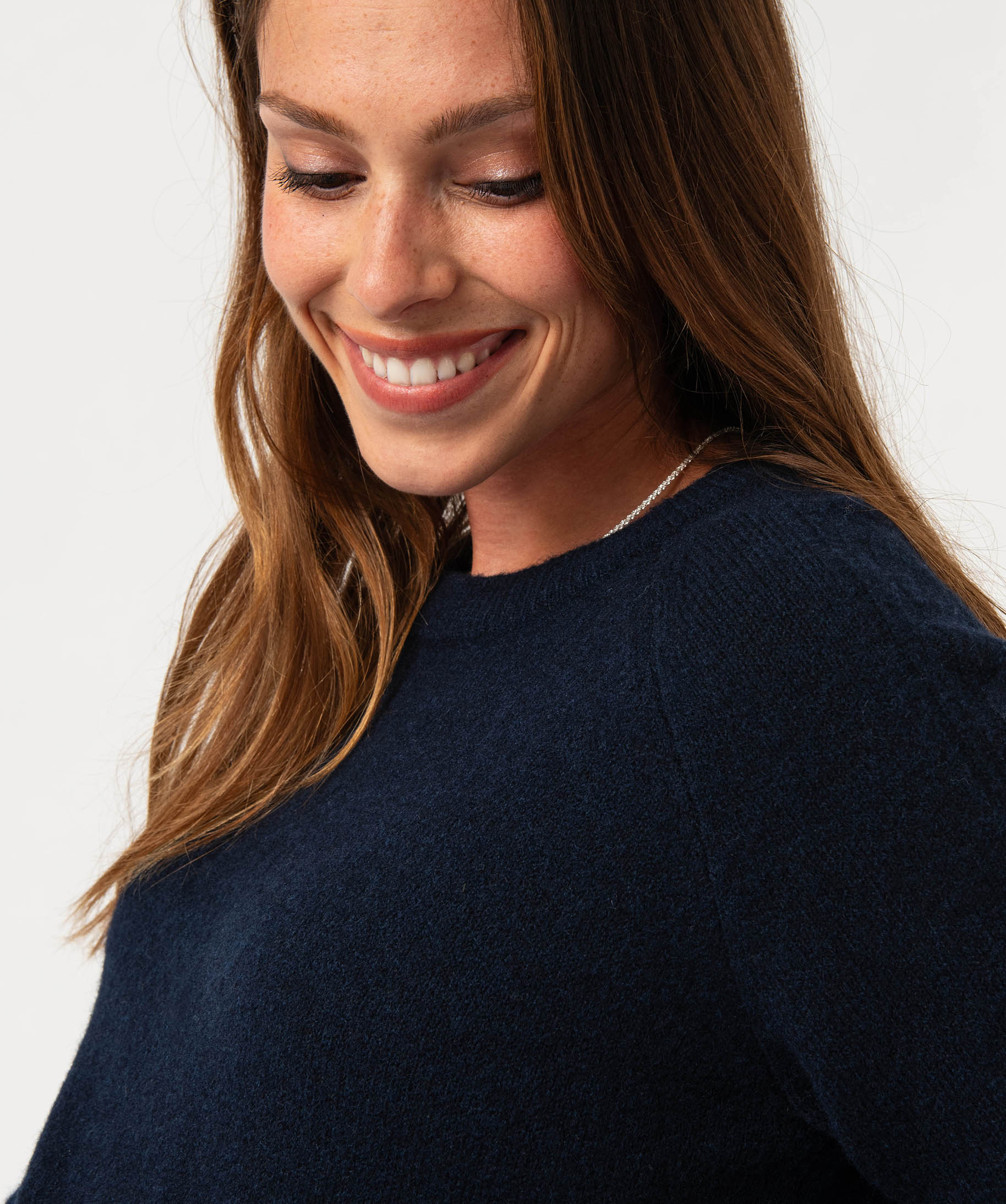 Robe pull spéciale maternité marine | GEMO