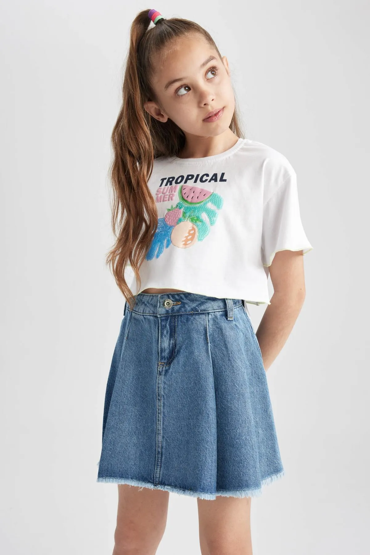 DeFacto  Jeansrock für Mädchen A1457a823hs