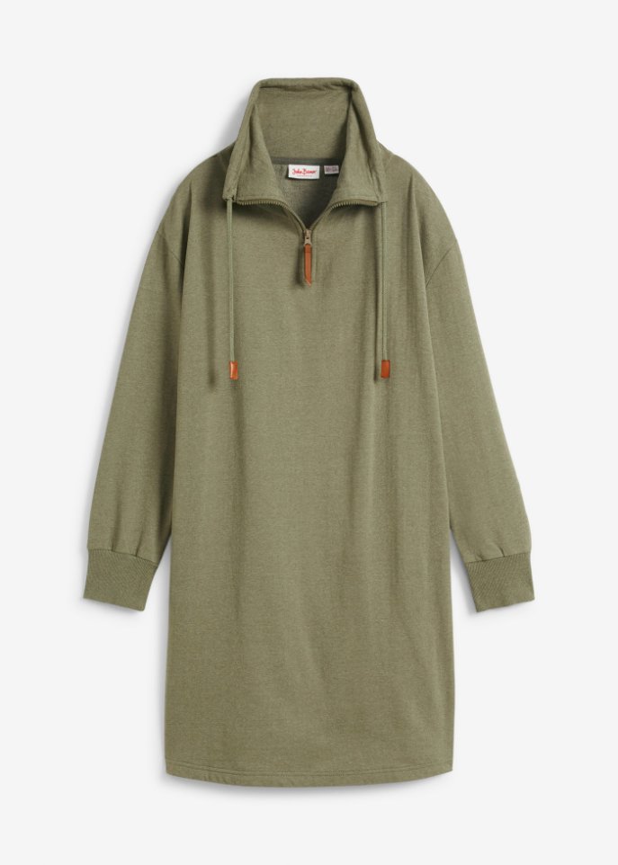Sweatkleid mit Rückenaufdruck