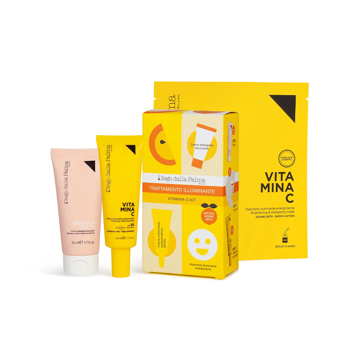 Vitamina C Kit Vitamina C - Cofanetto Illuminante