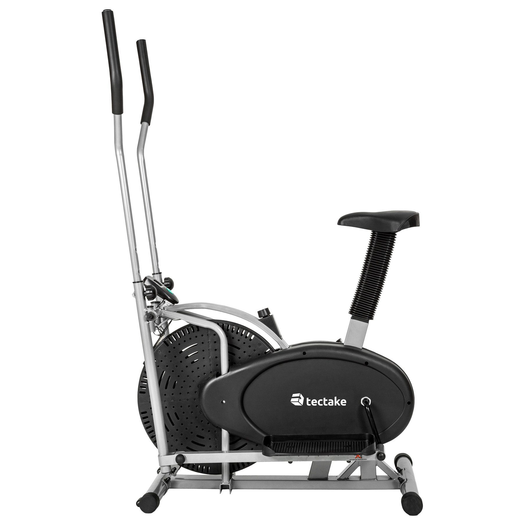 tectake Crosstrainer 2 in 1 Crosstrainer und Heimtrainer mit, Bewegungsrichtung vorwärts und rückwärts