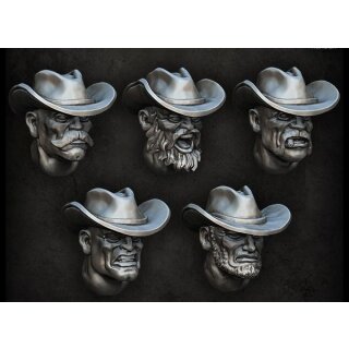 Gunslinger heads (5)
