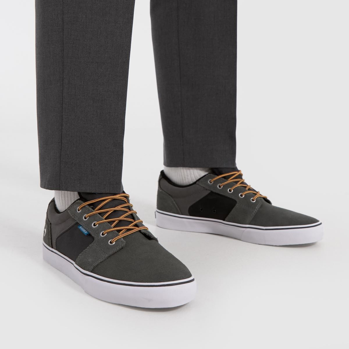 Tenisky Etnies Barge LS v šedo-černé barvě