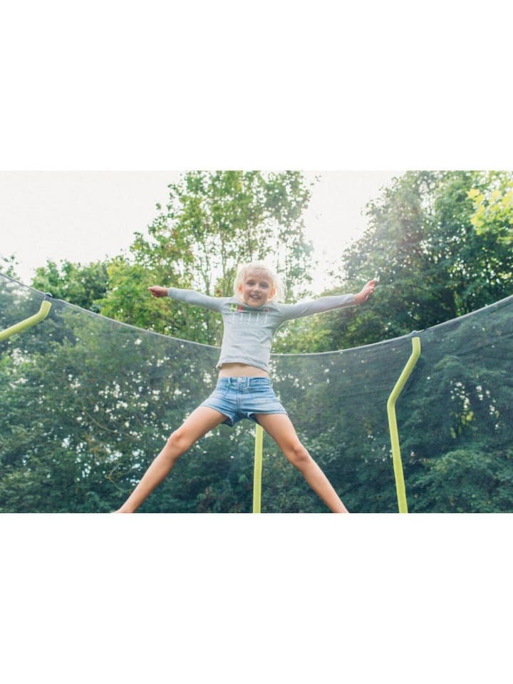 Plum Plum Springsafe Trampolin Wave 244 cm mit Sicherheitsnetz in Schwarz ab 3 Jahre günstig kaufen onesize