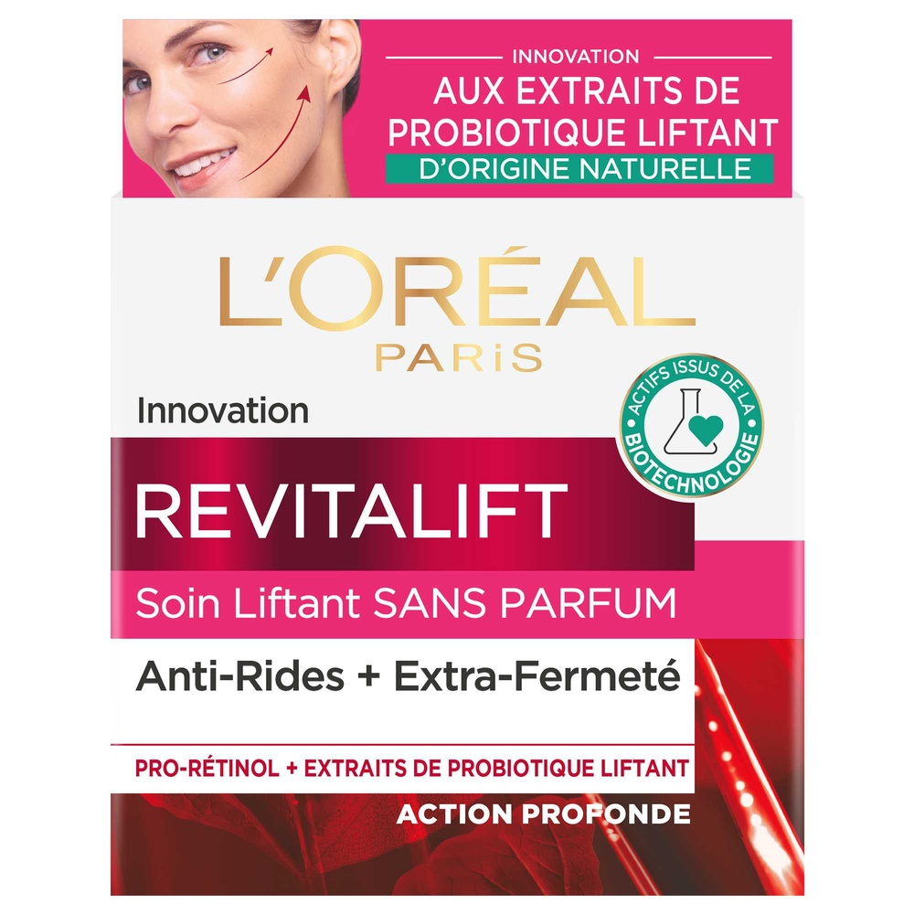 L'Oréal Paris L'Oréal Paris Revitalift Soin Liftant Sans parfum - 50ml Crème de Jour Anti-Rides Sans Parfum