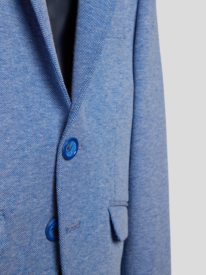 Blazer mit Kissing Buttons in bleu