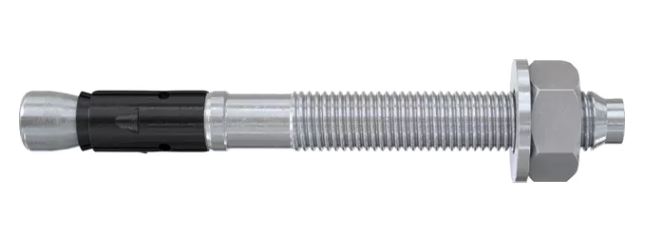 Fischer 564583 Durchgangsbolzenanker FAZ II Plus 10/80 EV, elektrolytisch verzinkter Stahl, 20 Stück