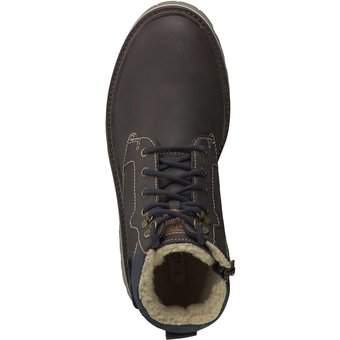 s.Oliver Schnürstiefelette in braun