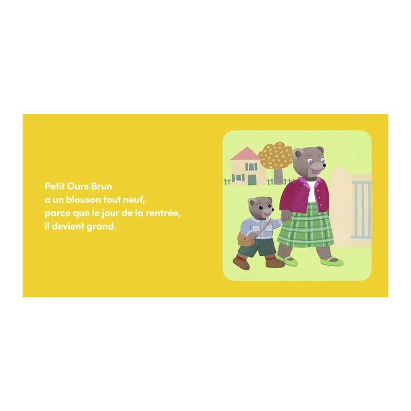 Livre Petit ours brun rentre à l'école - Bayard Jeunesse