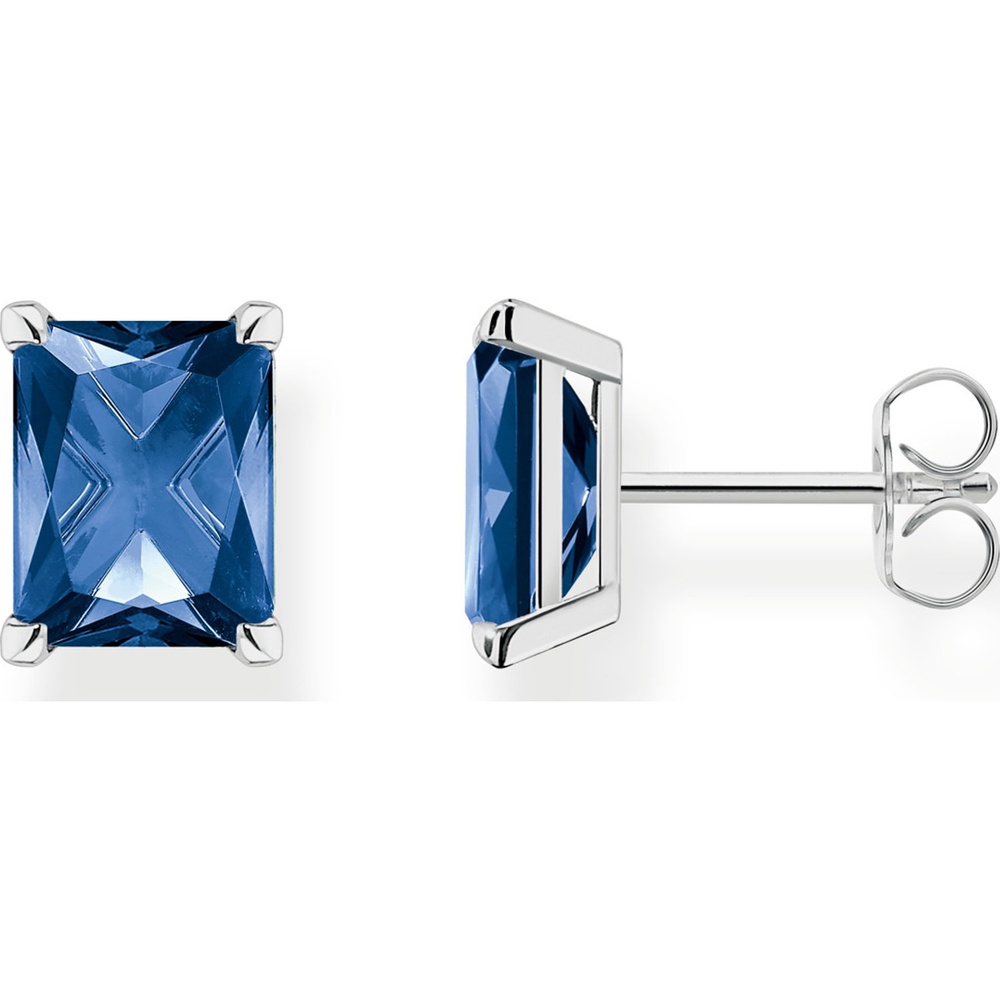 Thomas Sabo Boucles d'oreilles à fermoir à poussette 925 Argent Boucles d'oreilles