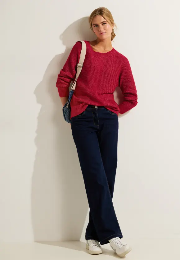 CECIL Mouliné Strickpullover