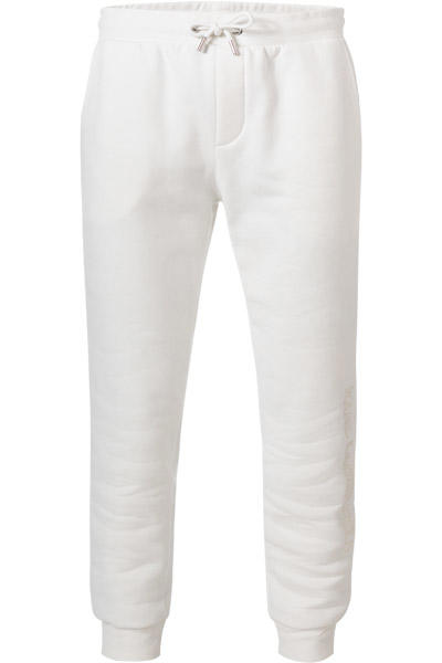 KARL LAGERFELD, Sweatpants, Baumwolle, weiß