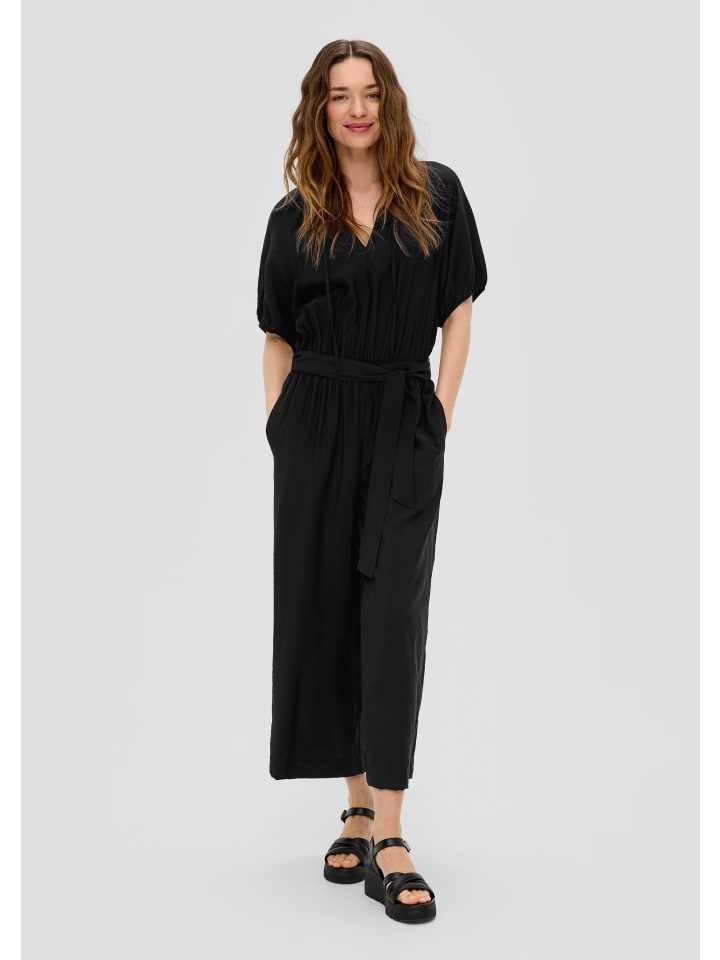 s.Oliver Overall lang in Schwarz günstig kaufen