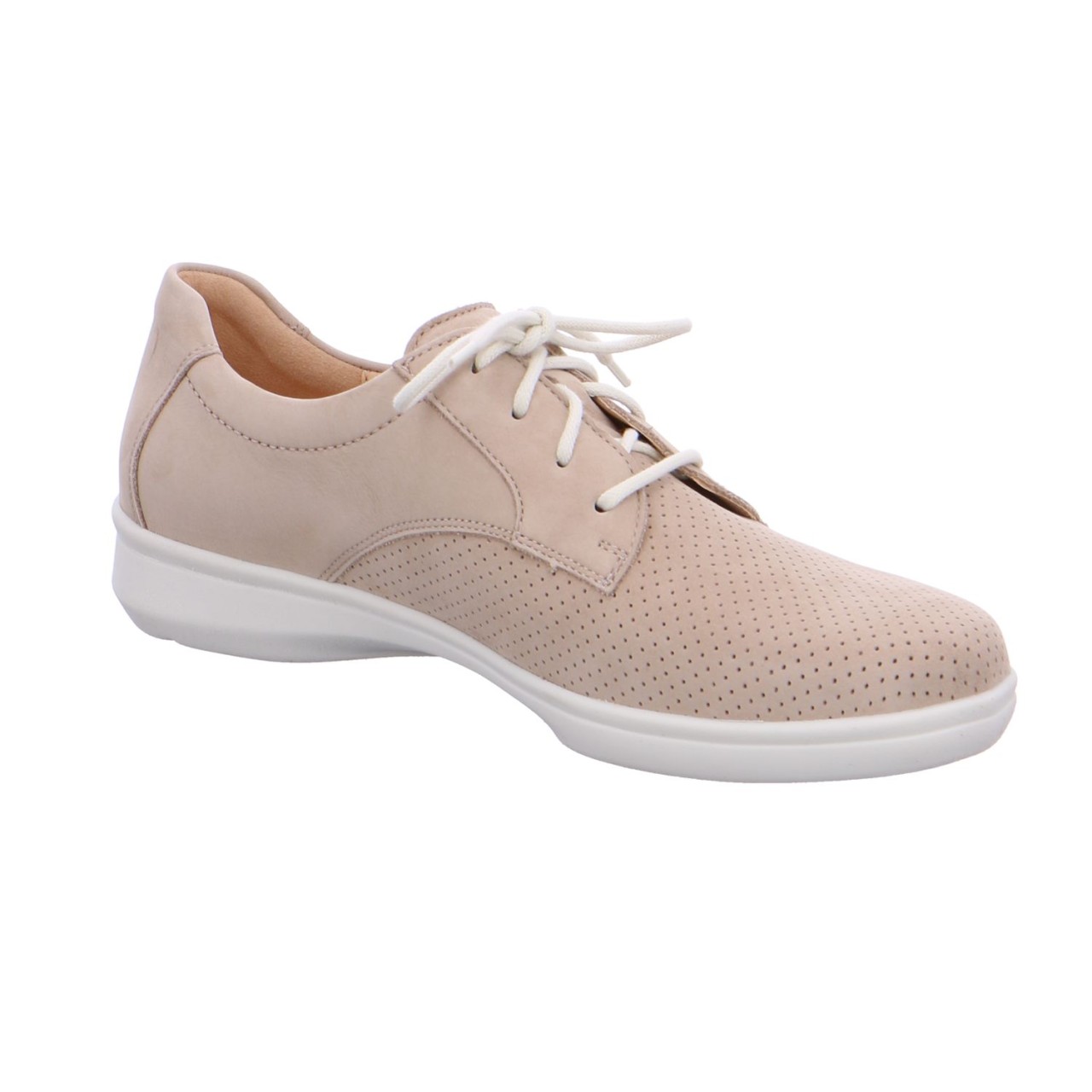 GANTER Komfort Schnürer beige