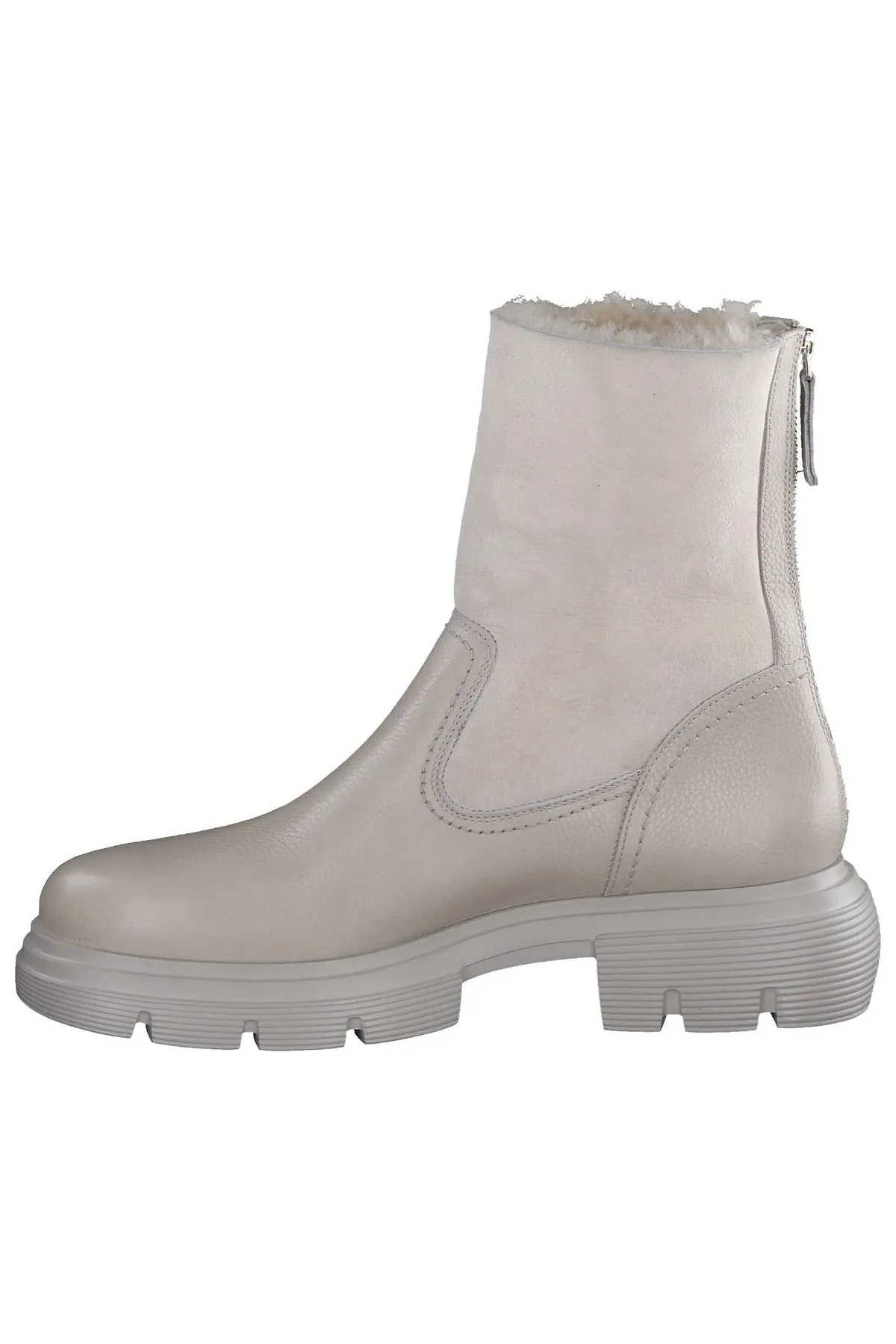 Paul Green  Stiefelette - Beige - Flacher Absatz