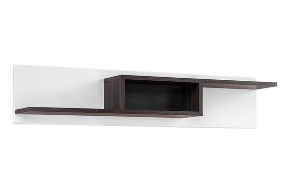 Unique Home Wohnwand Wohnwand CR mit Kommode, Grifflos mit Push To Open, LED Beleuchtung