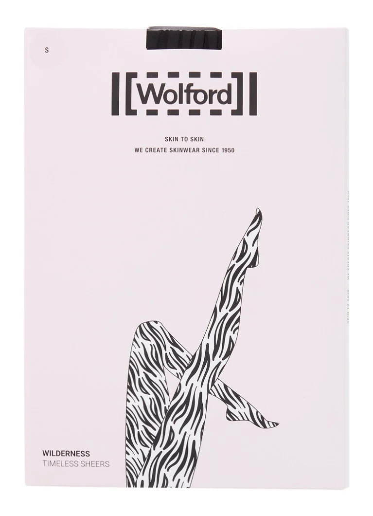Dresuri Wolford Wilderness cu imprimeu zebră, 20 denieri