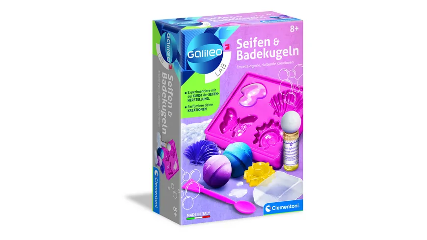 Clementoni - Galileo - Seifen und Badekugeln